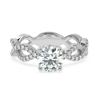 Twisting Tales Diamond Ring