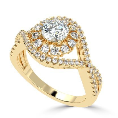 Curly Tales Diamond Ring
