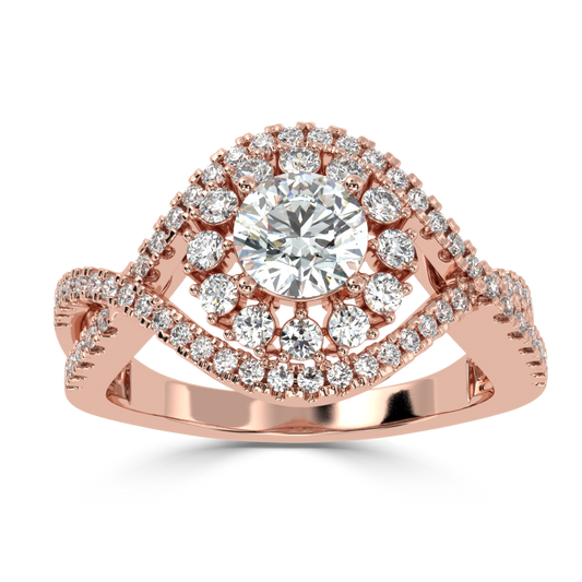 Curly Tales Diamond Ring