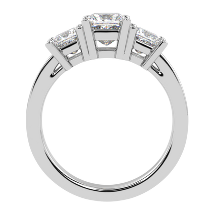Trio of Royals Solitaire Ring