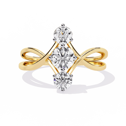 Third Eye Diamond Ring