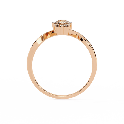 Third Eye Diamond Ring