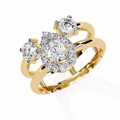 Prestine Dew Diamond Ring