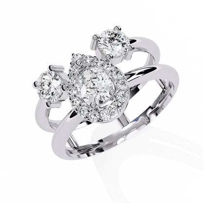 Prestine Dew Diamond Ring
