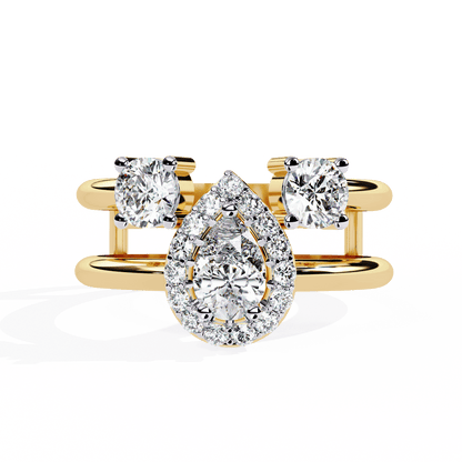 Prestine Dew Diamond Ring