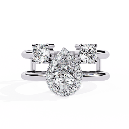 Prestine Dew Diamond Ring