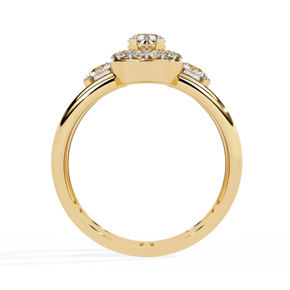 Prestine Dew Diamond Ring