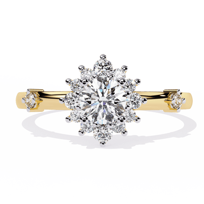 Full Bloom Diamond Ring