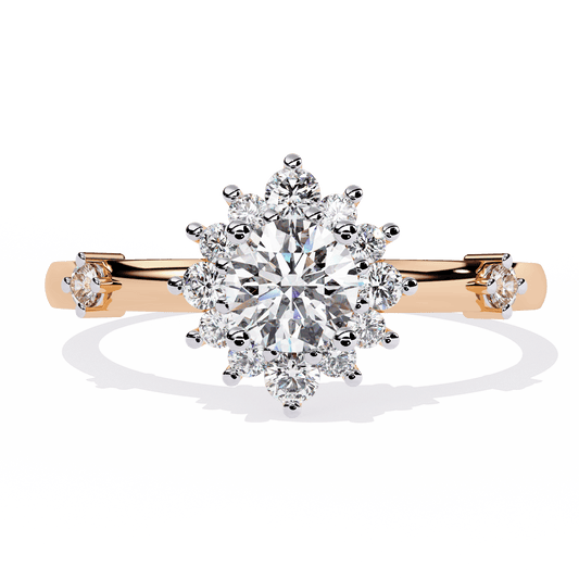 Full Bloom Diamond Ring