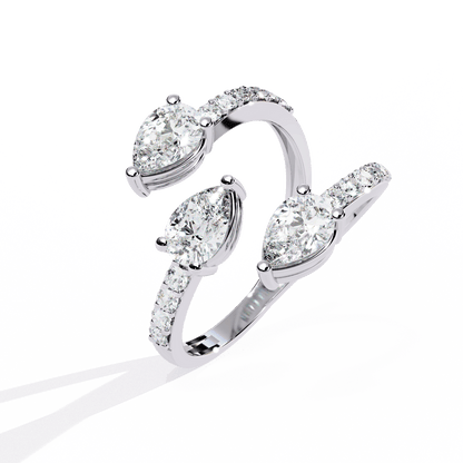 Dazzle Drops Diamond Ring