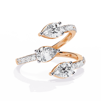 Dazzle Drops Diamond Ring
