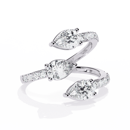 Dazzle Drops Diamond Ring