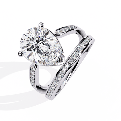 5.56 Carat Gigantic Sparkle Solitaire Ring