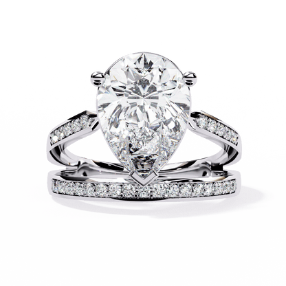5.56 Carat Gigantic Sparkle Solitaire Ring