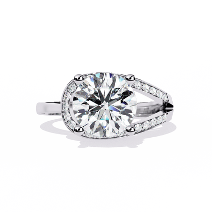 Diva 2.73 Carat Round Solitaire Ring
