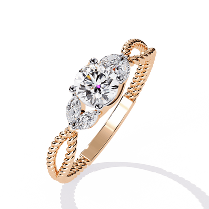Ocean Pearl Diamond Ring