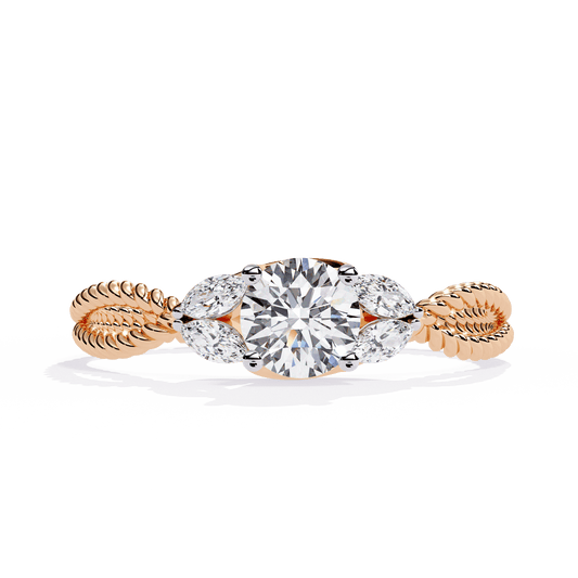 Ocean Pearl Diamond Ring
