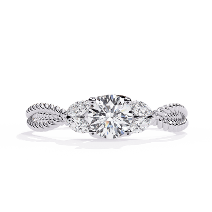 Ocean Pearl Diamond Ring