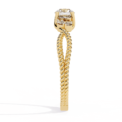 Ocean Pearl Diamond Ring