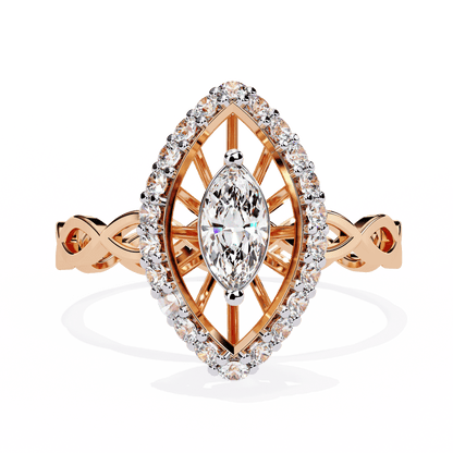 God's Eye Diamond Ring