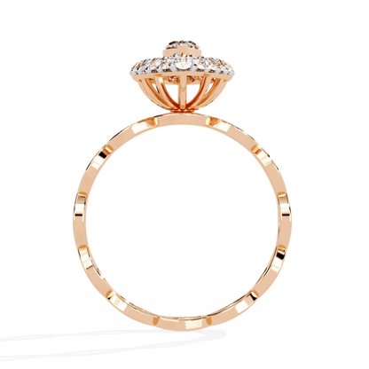 God's Eye Diamond Ring