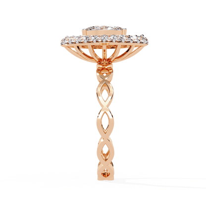 God's Eye Diamond Ring