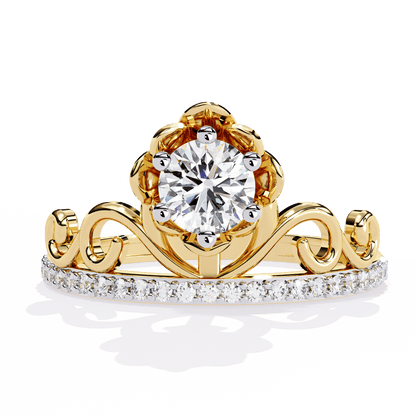 Rose Tiara Diamond Ring