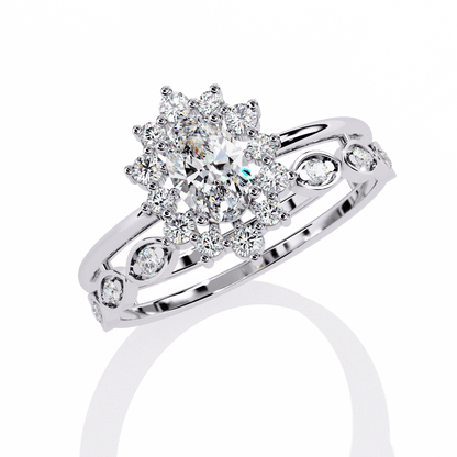 Crown light Diamond Ring