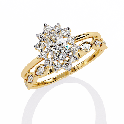 Crown light Diamond Ring