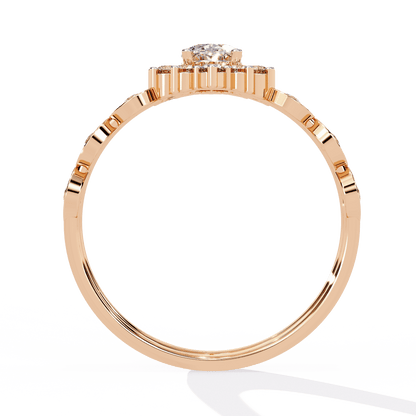 Crown light Diamond Ring