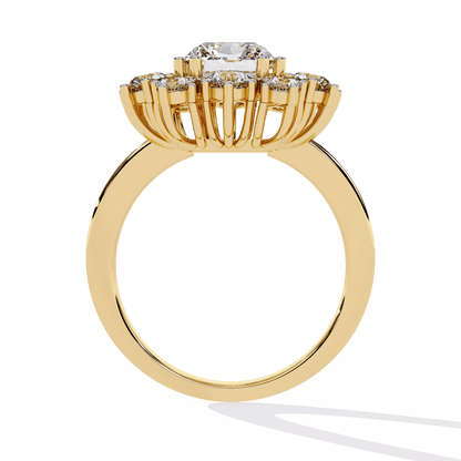 3.03 Carat Supreme Radiant Solitaire Ring