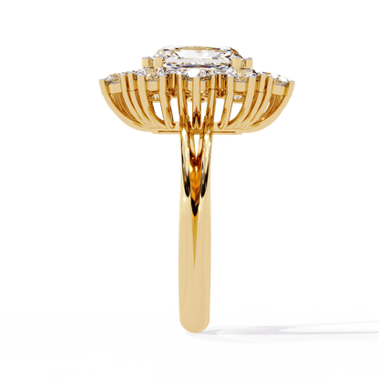 3.03 Carat Supreme Radiant Solitaire Ring