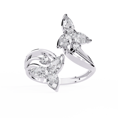 Tri Stars Diamond Ring