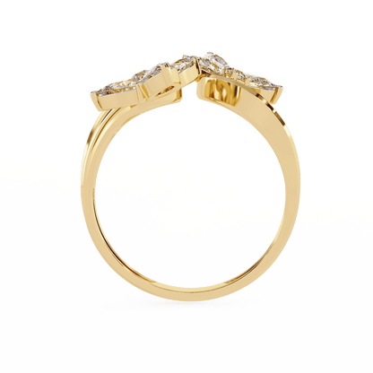 Tri Stars Diamond Ring