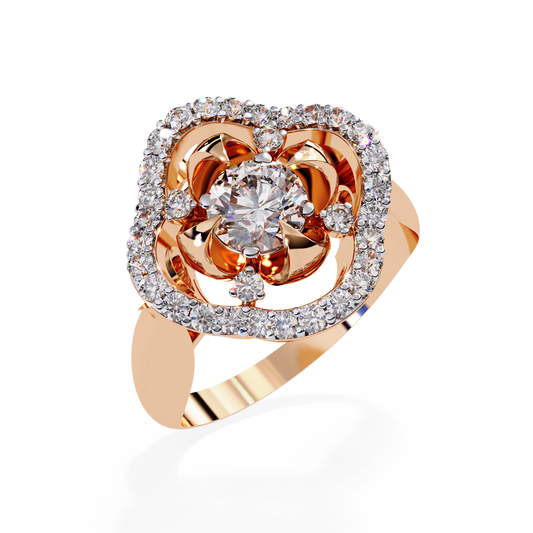 Lilly Bloom Diamond Ring