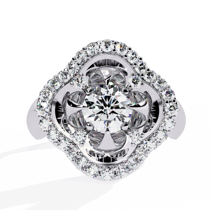Lilly Bloom Diamond Ring
