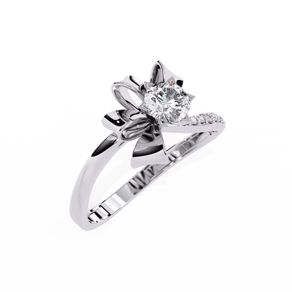 Bow Tie Diamond Ring