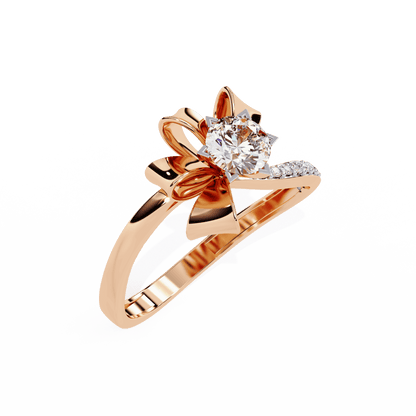 Bow Tie Diamond Ring