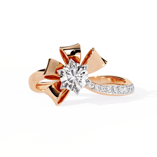Bow Tie Diamond Ring