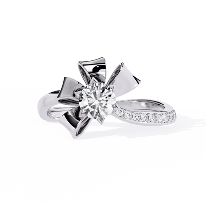 Bow Tie Diamond Ring