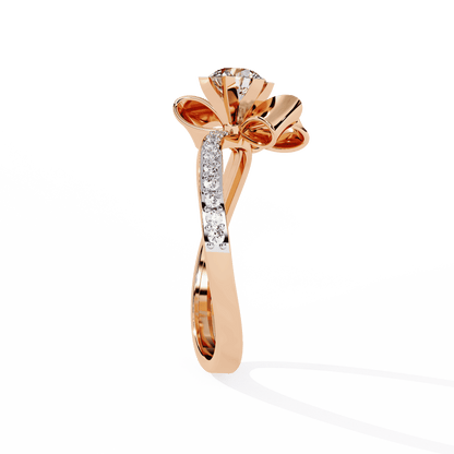 Bow Tie Diamond Ring