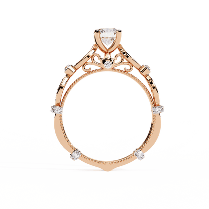 TwinkleStar 0.6 Carat Round Solitaire Ring