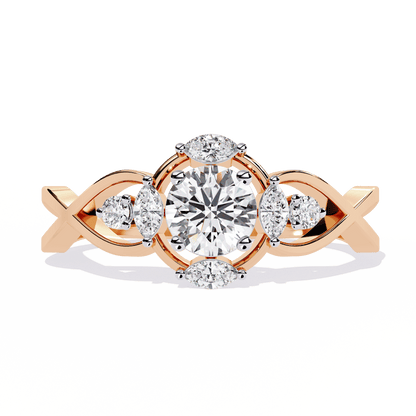 Belle Round Diamond Ring