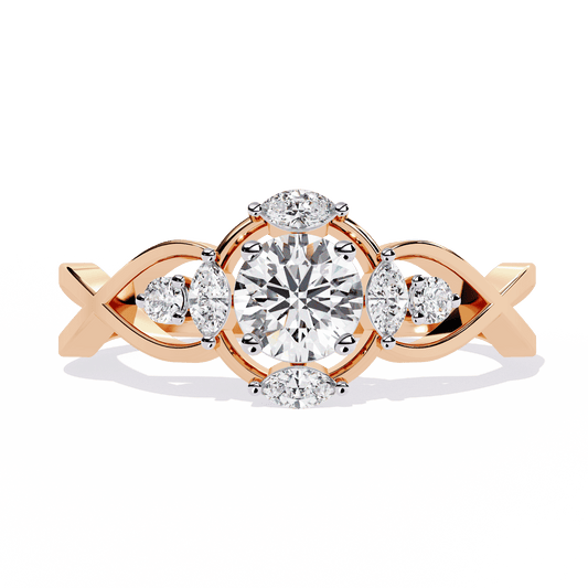 Belle Round Diamond Ring
