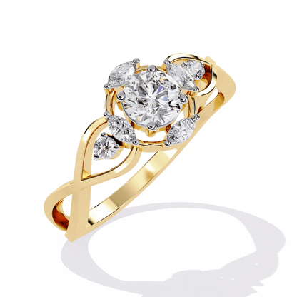 Belle Round Diamond Ring