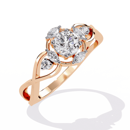 Belle Round Diamond Ring