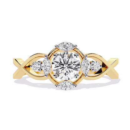 Belle Round Diamond Ring