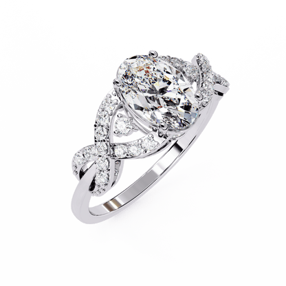 Soul One Oval Solitaire Engagement Ring
