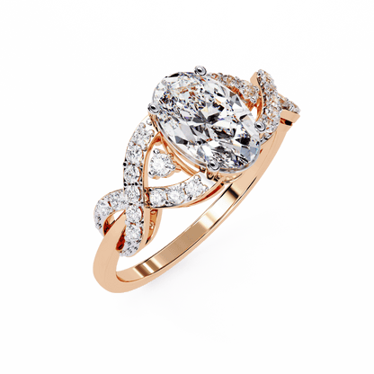 Soul One Oval Solitaire Engagement Ring