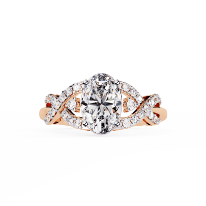 Soul One Oval Solitaire Engagement Ring